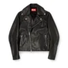 l-eo-wrd Biker jacket in waxed leather l-eo-wrd Biker jacket in waxed leather