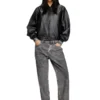 l-ilyan Leather bomber jacket l-ilyan Leather bomber jacket