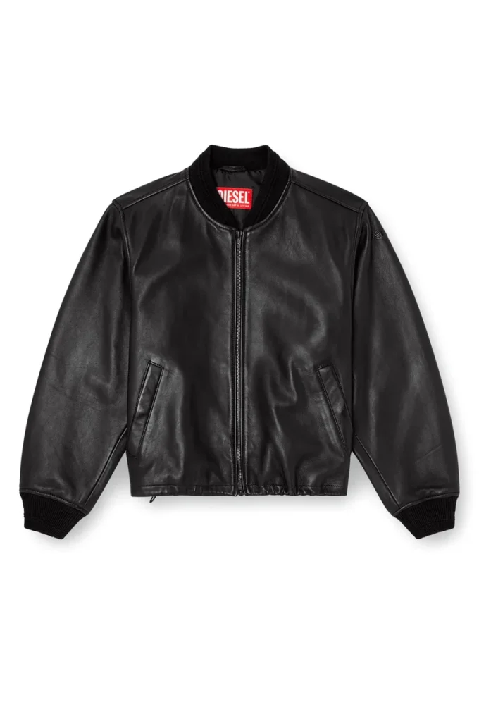 l-ilyan Leather bomber jacket l-ilyan Leather bomber jacket