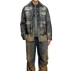 l-mayer Leather jacket with trompe l’oeil pockets l-mayer Leather jacket with trompe l’oeil pockets