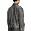 l-mayer Leather jacket with trompe l’oeil pockets l-mayer Leather jacket with trompe l’oeil pockets