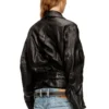l-oys Belted jacket in boiled leather l-oys Belted jacket in boiled leather