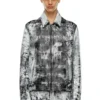 l-pylon-a Blouson jacket in treated leather l-pylon-a Blouson jacket in treated leather