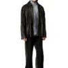 l-stoller Hybrid denim and leather jacket l-stoller Hybrid denim and leather jacket