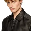 l-stoller Hybrid denim and leather jacket l-stoller Hybrid denim and leather jacket