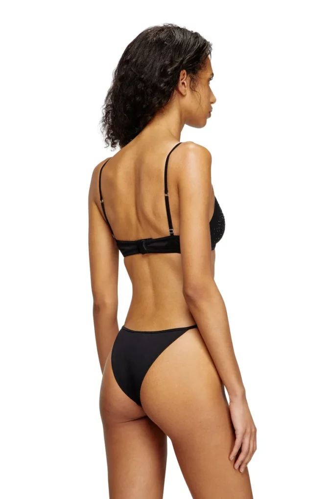luna-dnm Microfibre triangle bra with crystals luna-dnm Microfibre triangle bra with crystals