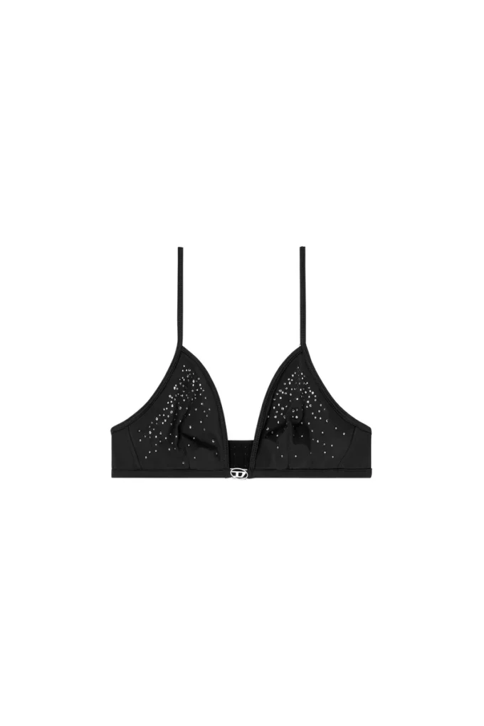 luna-dnm Microfibre triangle bra with crystals luna-dnm Microfibre triangle bra with crystals