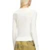 m-alinesa Wool jumper with cut-out logo m-alinesa Wool jumper with cut-out logo