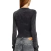m-anchor-a Cropped jumper with cut-out logo m-anchor-a Cropped jumper with cut-out logo
