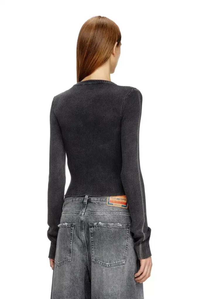m-anchor-a Cropped jumper with cut-out logo m-anchor-a Cropped jumper with cut-out logo