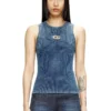 m-anchor-a-sl Rib-knit tank top with Oval D m-anchor-a-sl Rib-knit tank top with Oval D