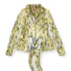 m-annaine Open-front cardigan in fluffy knit m-annaine Open-front cardigan in fluffy knit