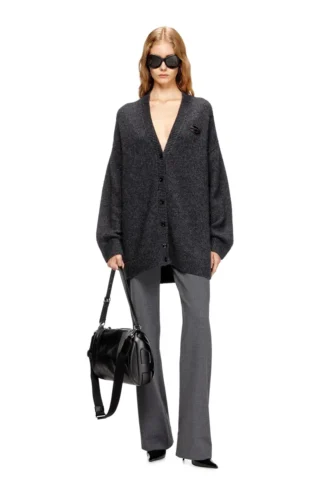 m-areela Cardigan in wool and alpaca blend