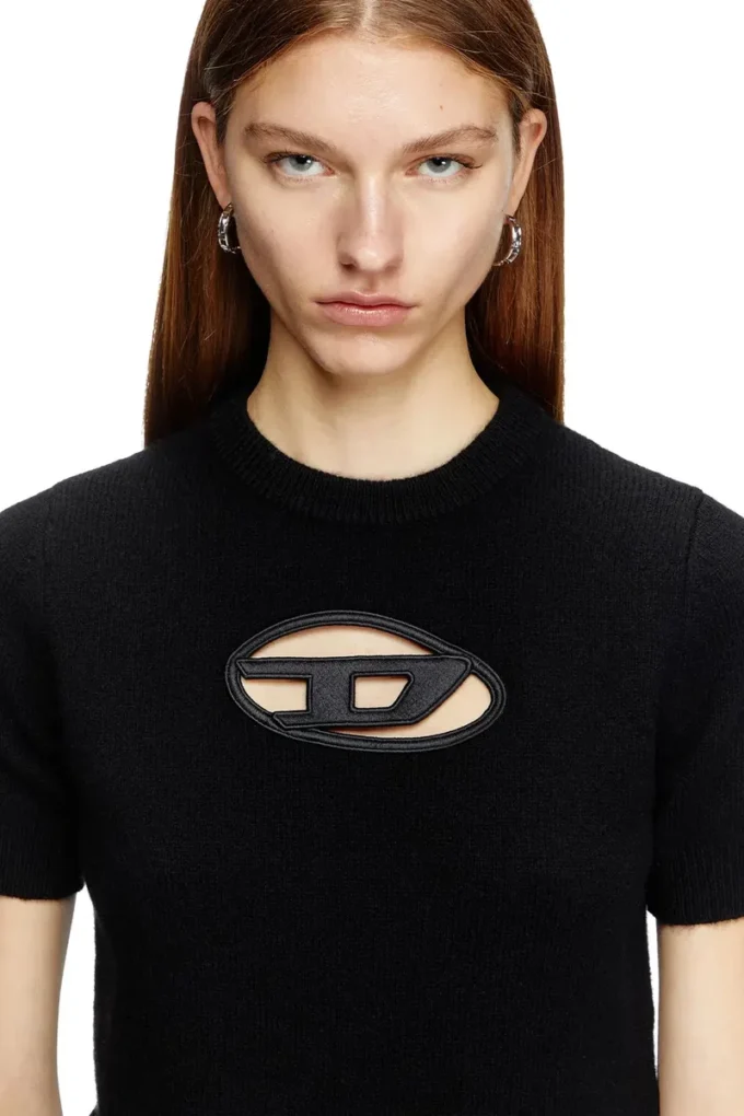 m-argarin-ss Short-sleeve jumper in cashmere blend m-argarin-ss Short-sleeve jumper in cashmere blend