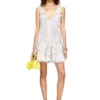 m-astrid Mini dress in fluffy jacquard knit m-astrid Mini dress in fluffy jacquard knit