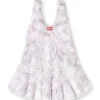 m-astrid Mini dress in fluffy jacquard knit m-astrid Mini dress in fluffy jacquard knit
