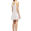m-astrid Mini dress in fluffy jacquard knit m-astrid Mini dress in fluffy jacquard knit
