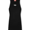 m-caddix Ribbed knit sleeveless dress m-caddix Ribbed knit sleeveless dress