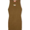 m-caddix Ribbed knit sleeveless dress m-caddix Ribbed knit sleeveless dress