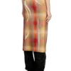 m-cherie-a Wool midi skirt with all-over check print m-cherie-a Wool midi skirt with all-over check print