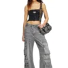 m-clarksvillex-c Knit tube top with cut-out logo m-clarksvillex-c Knit tube top with cut-out logo