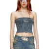 m-clarksvillex-c Rib-knit tube top with Oval D m-clarksvillex-c Rib-knit tube top with Oval D