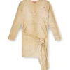 m-egaknot Knitted dress with hip tie m-egaknot Knitted dress with hip tie