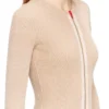 m-gilde Zip-up cardigan in ribbed cotton m-gilde Zip-up cardigan in ribbed cotton