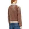 m-loren Cardigan with faded reverse print m-loren Cardigan with faded reverse print