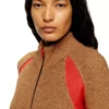 m-louise Alpaca-blend cardigan with contrast inserts m-louise Alpaca-blend cardigan with contrast inserts