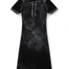 m-lourens Midi polo dress in reverse-printed knit m-lourens Midi polo dress in reverse-printed knit