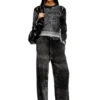 m-lovre Jumper with faded reverse print m-lovre Jumper with faded reverse print