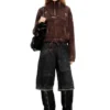 m-marcellette Half-zip jumper with distressed effect m-marcellette Half-zip jumper with distressed effect