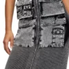m-melti Knit midi dress with contrast pockets m-melti Knit midi dress with contrast pockets