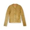 m-millo Ribbed cardigan with shiny effect m-millo Ribbed cardigan with shiny effect