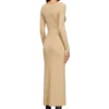 m-oloni Midi wool dress with inlay m-oloni Midi wool dress with inlay