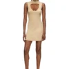 m-oloni-short Mini wool dress with inlay m-oloni-short Mini wool dress with inlay