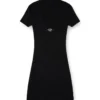 m-olympe Cut-out short dress in ribbed wool knit m-olympe Cut-out short dress in ribbed wool knit