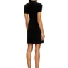m-olympe Cut-out short dress in ribbed wool knit m-olympe Cut-out short dress in ribbed wool knit