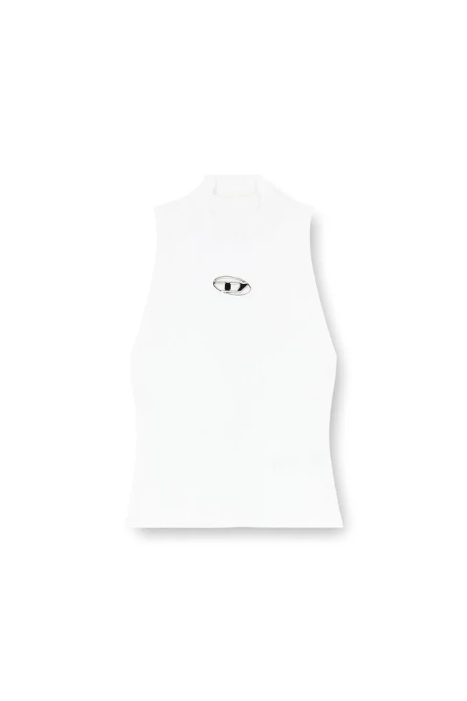 m-onervax-top Ribbed-knit turtleneck top m-onervax-top Ribbed-knit turtleneck top