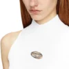 m-onervax-top Ribbed-knit turtleneck top m-onervax-top Ribbed-knit turtleneck top