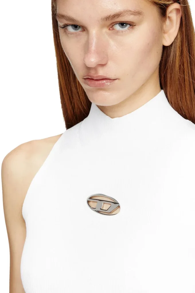 m-onervax-top Ribbed-knit turtleneck top m-onervax-top Ribbed-knit turtleneck top