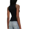 m-onervax-top Ribbed-knit turtleneck top m-onervax-top Ribbed-knit turtleneck top