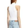 m-onervax-top Ribbed-knit turtleneck top m-onervax-top Ribbed-knit turtleneck top