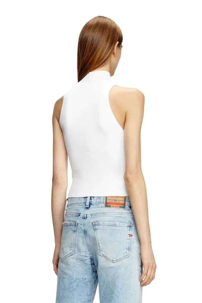 m-onervax-top Ribbed-knit turtleneck top m-onervax-top Ribbed-knit turtleneck top