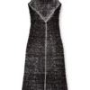 m-rab Linen-knit dress with cut-out logo m-rab Linen-knit dress with cut-out logo