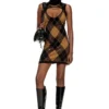 m-romko-dress Wool dress with argyle pattern m-romko-dress Wool dress with argyle pattern
