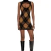 m-romko-dress Wool dress with argyle pattern m-romko-dress Wool dress with argyle pattern