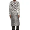 m-sibylla Cardigan in devoré houndstooth jacquard m-sibylla Cardigan in devoré houndstooth jacquard