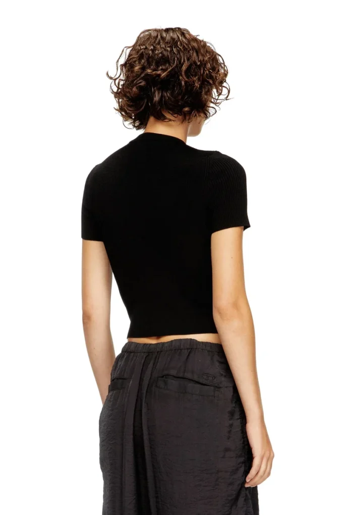 m-valari-ss Short-sleeve jumper with metal Oval D m-valari-ss Short-sleeve jumper with metal Oval D
